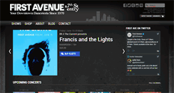 Desktop Screenshot of first-avenue.com